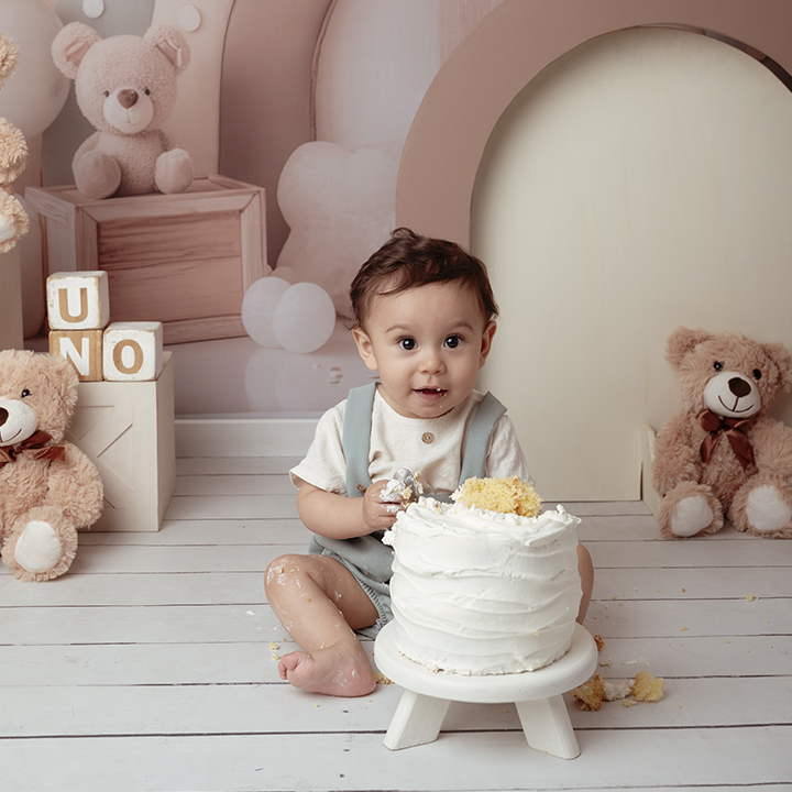 fotografía infantil Smash Cake